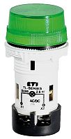 Лампа сигнальная матовая TL02U1 24V AC/DC (зеленая) | код 004770228 | ETI