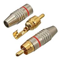 Разъём RCA SZC-0218/RP-213, красный | код 107287 | SZC