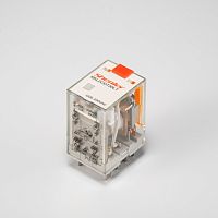 Реле сер. RKL, 2CO, встав., 24VDC, с свет. диод., тест. кноп. | код RKL2CO024LT | Shenler