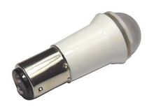 Светодиодная лампа СКЛ-10Б-ЛМ-2-75, зеленая, матовая, 75В 50Гц/пост., цоколь B15d/18, УХЛ2.1 | код A8021-79687359 | Каскад-Электро