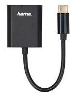 Разветвитель USB 2.0 Hama 1порт. черный (00135748) | код 1218249 | HAMA
