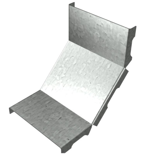 Крышка для угла вертикального внутр. 90град. осн.150 (80/100) сталь 0.8мм KNL90-150(80/100) | Код. LO1839 | КМ-Профиль