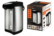 Термопот Термо 1, металл, 4 л, 3 способа подачи воды, 750 Вт, стальной, TDM | код SQ4002-0001 | TDM