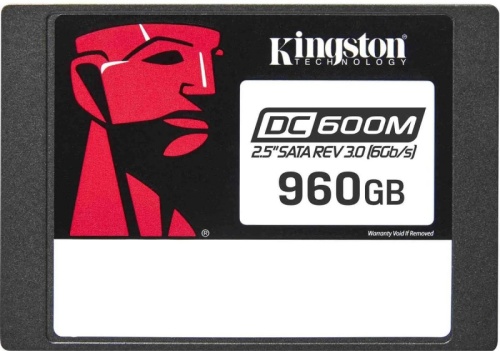 Накопитель SSD Kingston SATA-III 960GB SEDC600M/960G DC600M 2.5 1 DWPD | код 1973999 | Kingston