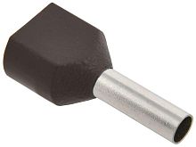 Наконечник-гильза НГИ2 2,5-10 (фиолетовый, 20шт) | код. UTE10-4-D3-2-100 | IEK