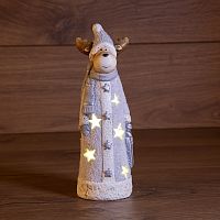 Керамическая фигурка Олененок с шарфом 7*6,5*21 см | код 505-011 | NEON-NIGHT