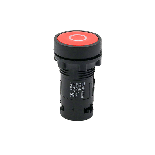 Кнопка плоская красная, маркировка O, 1NС, IP54, пластик MTB7-EA41582 | код 132681 | MEYERTEC Кнопка плоская красная, маркировка O, 1NС, IP54, пластик MTB7-EA41582 | код 132681 | MEYERTEC