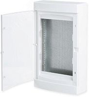 Щит слаботочный навесной Unix прозрачная д верь 3 габарит IP40 PROxima | код ux-3m-n | EKF