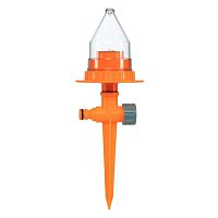 Дождеватель с садовым фонариком, работает от давления воды | код 62-0301 | REXANT