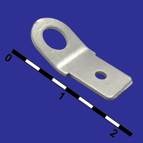 Клемма ножевая на плату RUICHI DJ616-6.3, 6.3 мм | код 72269 | Ruichi Клемма ножевая на плату RUICHI DJ616-6.3, 6.3 мм | код 72269 | Ruichi