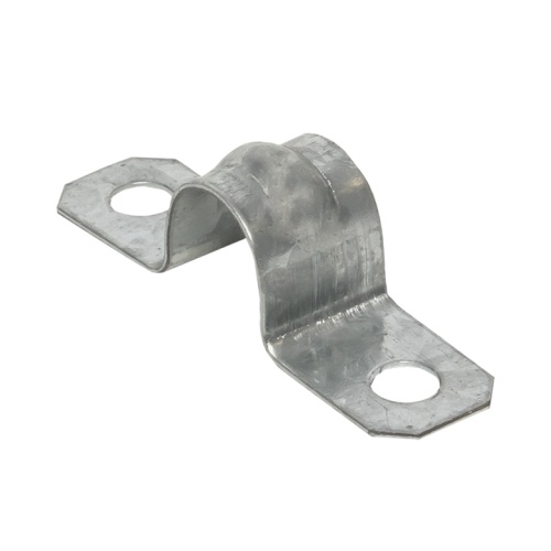 Скоба металлическая двухлапковая d14-15 мм (10 шт) PROxima | код sm-2-14-15-r | EKF Скоба металлическая двухлапковая d14-15 мм (10 шт) PROxima | код sm-2-14-15-r | EKF