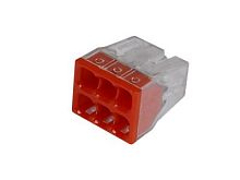 Строительно-монтажная клемма СКМ EU2.5-426 6 отверстия (0.75-2.5мм2) HLT | код 081-20-034 | HLT