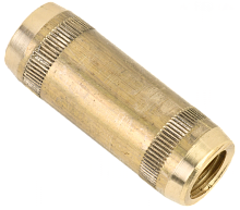 Муфта соединительная d=22мм латунь IEK | код ZMS10-40-022 | IEK