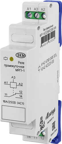 Реле промежуточное МРП-4-1 AC/DC 110В УХЛ4 | код 4640016938094 | Меандр АО