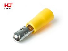 Разъем штекерный изолированныйРшИ-п 5.5-4 желтый HLT | код 084-13-22 | HLT