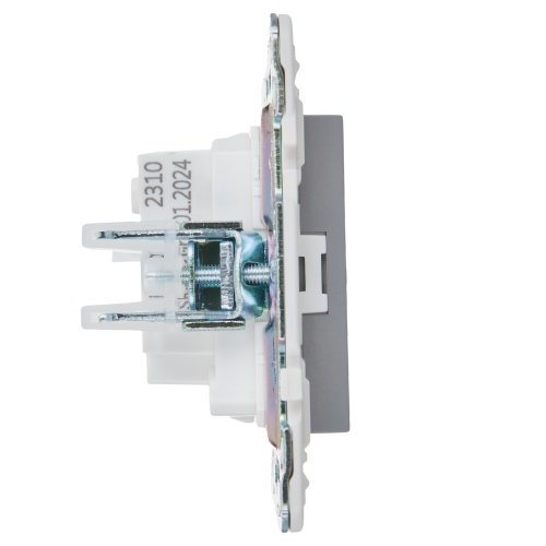 SKANDY Роз. без з/к/ш 10А SK-R02Gr сер. IEK | код SK-R10-10-K03 | IEK фото 2