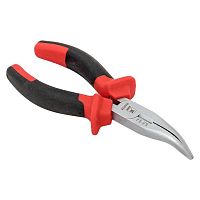 Длинногубцы изогнутые 160мм Master Basic | код dgi-160-mas | EKF