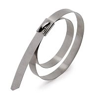 Стяжки кабельные стальные СКС-2 (304) 12*1200 (50 шт/уп) | код PR08.4918 | ПРОМРУКАВ