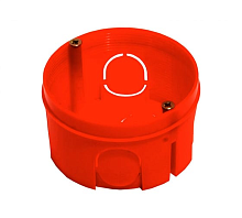 Коробка установочная 60х38мм круглая HEGEL индивидуальная упаковка | код КУ1105-И | HEGEL