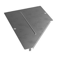 Крышка переходника левого Стандарт INOX (AISI 304) 600х300 Промрукав | код PR16.5523 | ПРОМРУКАВ