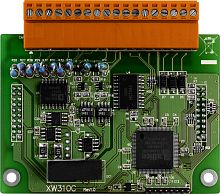 XW310C CR 4-channel Differential/8-channel Single-Ended A/D (0 ~ 20 mA), 2-channel D/A (0 ~ 20 mA), | код 00-06083105 | ICP DAS