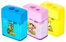 Точилка для карандашей ручная Deli EH551 Paw Patrol 2 отверстия пластик ассорти дисплей | код 1643381 | DELI