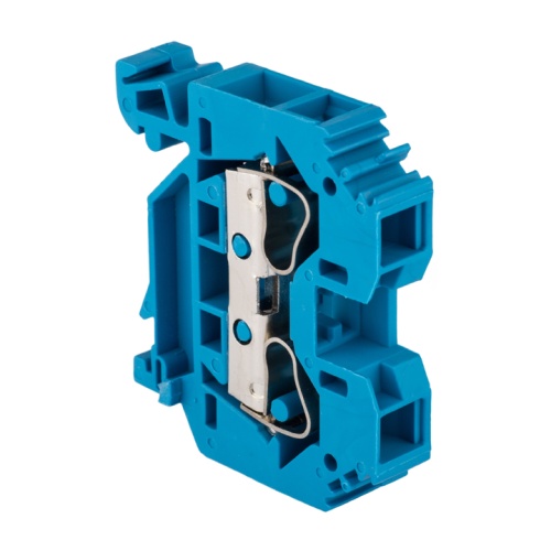 Колодка клеммная пружинная JXB-S-10 57А синяя PROxima | код plc-jxb-s-10b | EKF Колодка клеммная пружинная JXB-S-10 57А синяя PROxima | код plc-jxb-s-10b | EKF