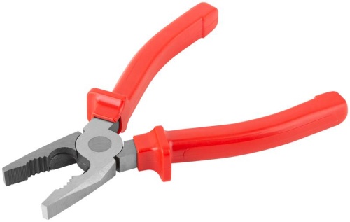 Плоскогубцы комбинированные ''Лайт'', пластиковые ручки, полированная сталь 180 мм | код 47544 | FIT фото 2