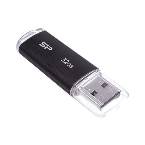 Флеш Диск Silicon Power 32GB Ultima U02 SP032GBUF2U02V1K USB2.0 черный | код 1060158 | Silicon Power