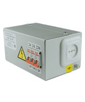 Ящик с понижающим трансформатором ЯТП-0,25 У3 380/220В, с 2-мя автоматами, IP31 | код ET014094 | Электротехник