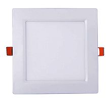 Светильник светодиодный ультратонкий встраив. PPL-S 9Вт 4000К IP40 WH 145мм квадрат | Код. 5008267A | JazzWay