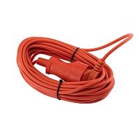 Удлинитель-шнур PROconnect ПВС 2х0.75, 10 м, б/з, 6 А, 1300 Вт, IP20, оранжевый (Сделано в России) | код 11-7105 | PROCONNECT