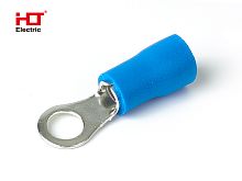 Наконечники НКИ 2.5-4 кольцо 1.0-2.5мм синий HLT | код 084-04-05 | HLT