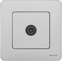 Розетка TV оконечная 10 дБ 5 862 мГц INSPIRIA алюминий | код 673872 | Legrand