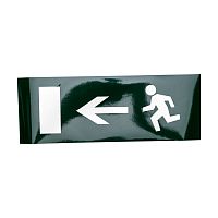 Наклейка для аварийного светильника ВЫХОД ВЛЕВО REXANT | код 74-0040-1 | REXANT