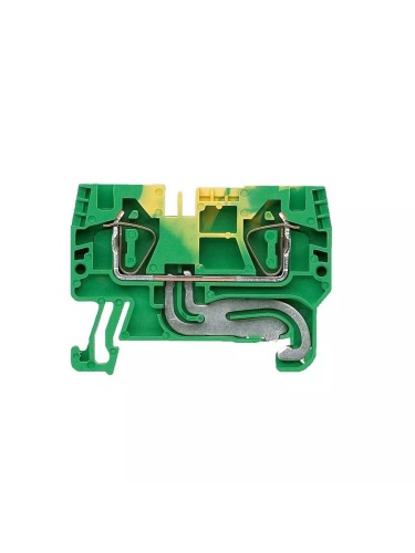 Клеммник пружинный заземляющий 4мм.кв 2 точки подключения | код. AB1RRNTP435U2 | Schneider Electric Клеммник пружинный заземляющий 4мм.кв 2 точки подключения | код. AB1RRNTP435U2 | Schneider Electric