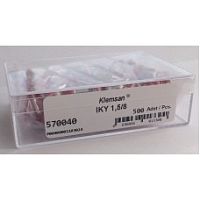 572 040, Наконечник изолированный IKY 2x 1,5/8 (огнестойкий) | код 0.0.0.5.72040| KLEMSAN