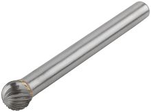 Шарошка карбидная профи штифт 6мм сферическая FIT 36593