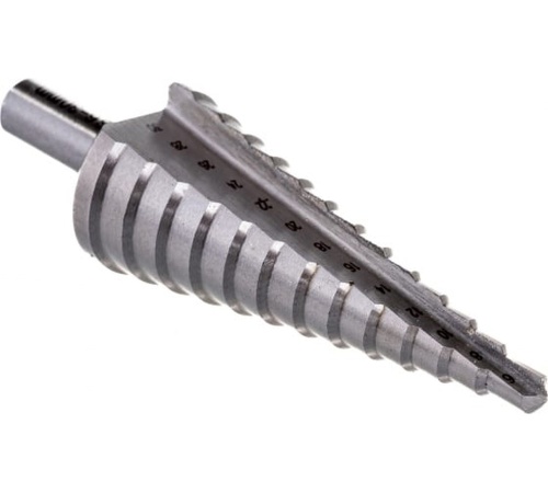 Сверло ступенчатое HSS по металлу, 13 ступеней, 6-30 мм | код 36403 | FIT Сверло ступенчатое HSS по металлу, 13 ступеней, 6-30 мм | код 36403 | FIT