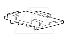 PEP держатель маркировки | код 11376224 | Entrelec
