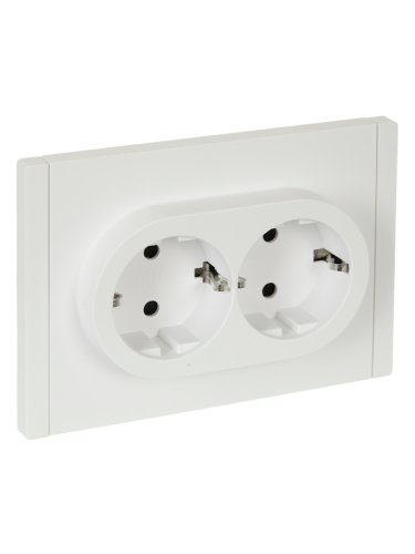 FORTE&PIANO Роз. 2-я с з/к з/ш б/к 16А FP223 бел. IEK | код FP-R24-16-1-K01 | IEK FORTE&PIANO Роз. 2-я с з/к з/ш б/к 16А FP223 бел. IEK | код FP-R24-16-1-K01 | IEK