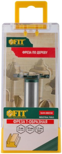 Фреза кромочная дисковая DxHxL=30х2.5х51.7 мм | код 3644-080330 | FIT фото 4