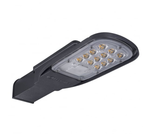 Светильник светодиодный ДКУ-30Вт 2700К 3300Лм IP65 серый линза ECO CLASS | код 4058075272408 | LEDVANCE Светильник светодиодный ДКУ-30Вт 2700К 3300Лм IP65 серый линза ECO CLASS | код 4058075272408 | LEDVANCE