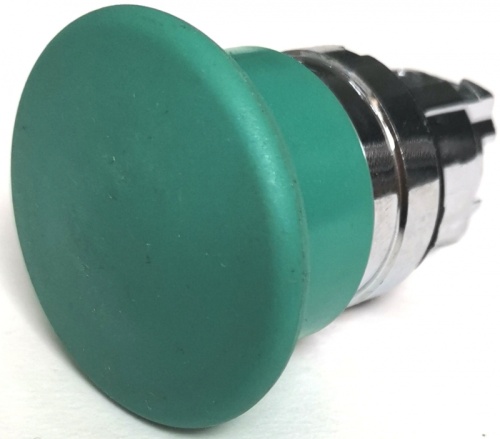 КМЕ 56С зеленый IP65 ZB4BC3.BR Грибовидная головка ?40, металл, 22 мм, пружинный возврат | код ZB4BC3.BR | Briswik