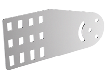 Пластина шарнирная h=100мм IEK | код CLM51D-PSH-100 | IEK