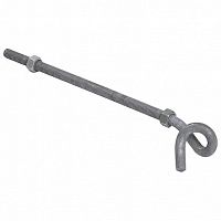  Крюк спиральный КСА12-300/200 (BQC 12-300) | код. UKS-12-12-300 | IEK