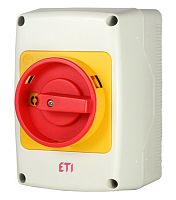 Переключатель CS 25 92 PNGLK (4p_0-1корп./IP65_ж/к_25A_блок.) | код 004773182 | ETI