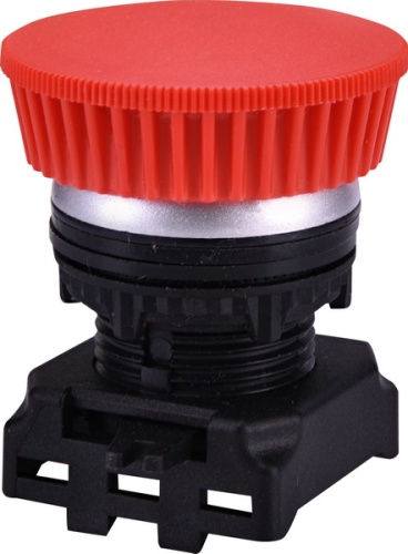 Кнопка-модуль грибок EGM-P-RCh (без фикс., красная/хром) | код 004771281 | ETI Кнопка-модуль грибок EGM-P-RCh (без фикс., красная/хром) | код 004771281 | ETI