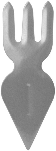 Мотыжка с ручкой МК-2(м) цельнометаллическая 3 зуба, лепесток | код 76857 | FIT фото 4