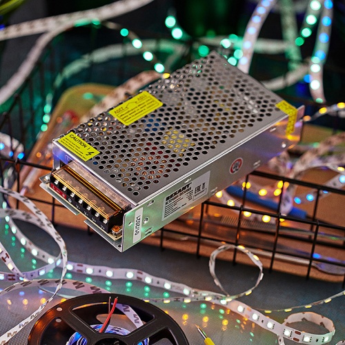 Источник питания 220 V AC/24 V DC 6,25 A 150 W с разъемами под винт, без влагозащиты (IP23) | код 201-150-1 | REXANT Источник питания 220 V AC/24 V DC 6,25 A 150 W с разъемами под винт, без влагозащиты (IP23) | код 201-150-1 | REXANT